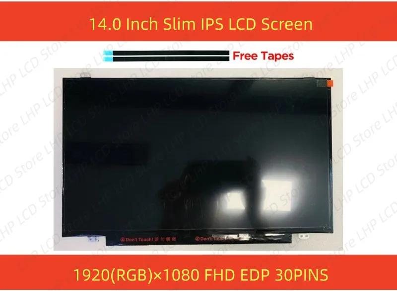 LCD LED ũ   ׽Ʈ, B140HAN01.3 FRU 00HT622 IPS FHD EDP 30 ,  Y40 E440 T450 T440P T440S